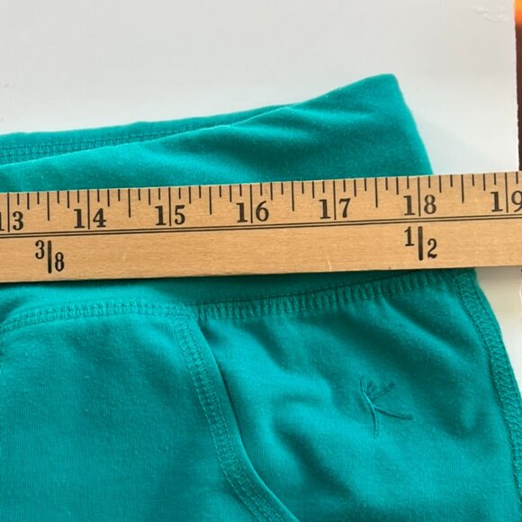 Danskin Now Loose Fit Capri Pants Turquoise Blue Size XL (16-18) - Picture 3 of 5